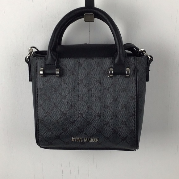 Steve Madden Mini Crossbody  black multi BKIA. NWT - Picture 2 of 6